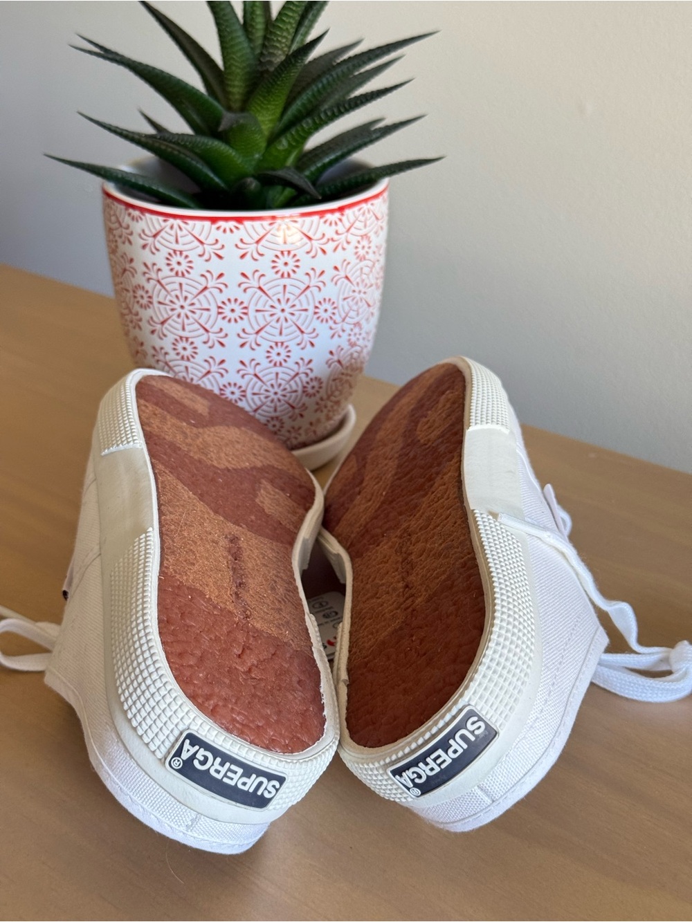 Superga 2288 Vcotw Fantasia Collection White Canvas Mule Sneakers New 36 6 - Picture 6 of 14